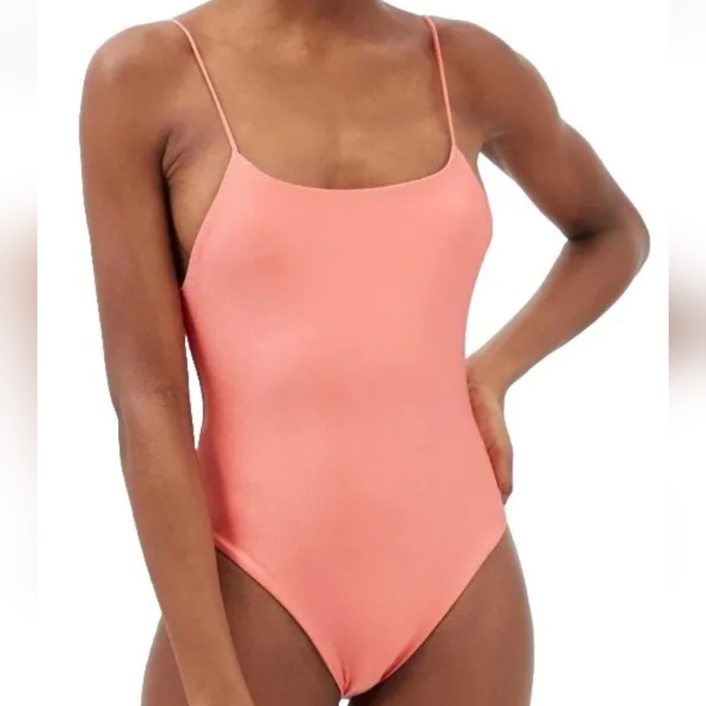 Jade Swim Swimsuit Pool Beach Cruise Resort Trophy One Pc Salmon Woman Sz XL Nwt